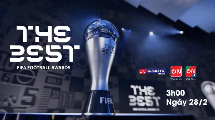 VTVcab trực tiếp Gala trao giải The Best FIFA Football Awards 2022 - Ảnh 1. VTVcab trực tiếp Gala trao giải The Best FIFA Football Awards 2022 - Ảnh 1.