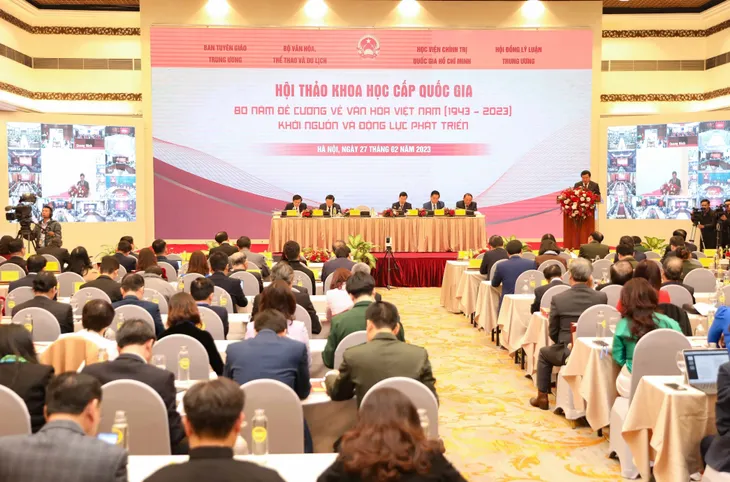 80 năm Đề cương Văn hóa Việt Nam: Khẳng định tầm nhìn, tư duy chiến lược của Đảng ta về văn hóa - Ảnh 2. 80 năm Đề cương Văn hóa Việt Nam: Khẳng định tầm nhìn, tư duy chiến lược của Đảng ta về văn hóa - Ảnh 2.