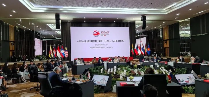 Rà soát công tác chuẩn bị cho Hội nghị hẹp Bộ trưởng Ngoại giao ASEAN - Ảnh 1. Rà soát công tác chuẩn bị cho Hội nghị hẹp Bộ trưởng Ngoại giao ASEAN - Ảnh 1.
