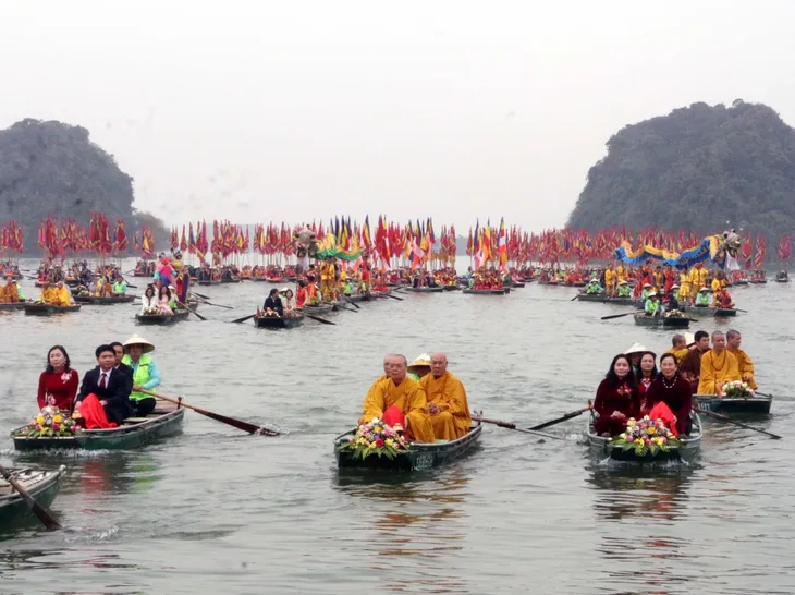 Hội xuân Chùa Tam Chúc: Tôn vinh nét đẹp văn hóa truyền thống về nguồn cội - Ảnh 1. Hội xuân Chùa Tam Chúc: Tôn vinh nét đẹp văn hóa truyền thống về nguồn cội - Ảnh 1.