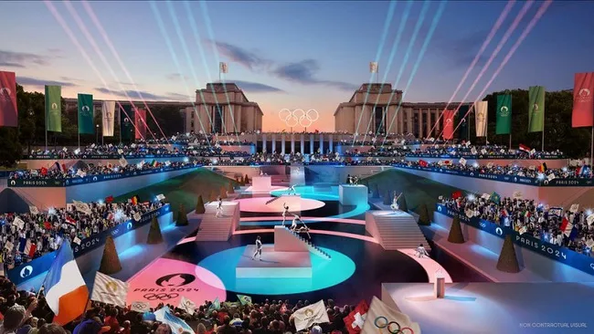 Pháp công bố hành trình rước đuốc đặc biệt của Olympic Paris 2024 - Ảnh 1. Pháp công bố hành trình rước đuốc đặc biệt của Olympic Paris 2024 - Ảnh 1.