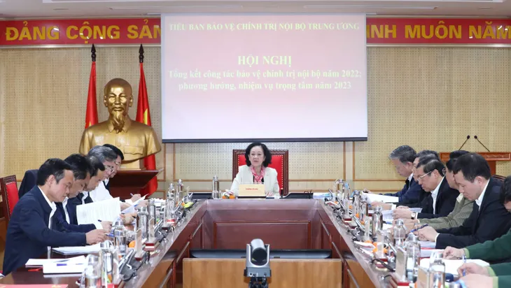 Họp phiên thứ nhất Tiểu ban Bảo vệ chính trị nội bộ Trung ương - Ảnh 1. Họp phiên thứ nhất Tiểu ban Bảo vệ chính trị nội bộ Trung ương - Ảnh 1.