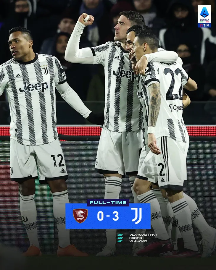 Juventus giành chiến thắng thuyết phục trước Salernitana - Ảnh 2. Juventus giành chiến thắng thuyết phục trước Salernitana - Ảnh 2.