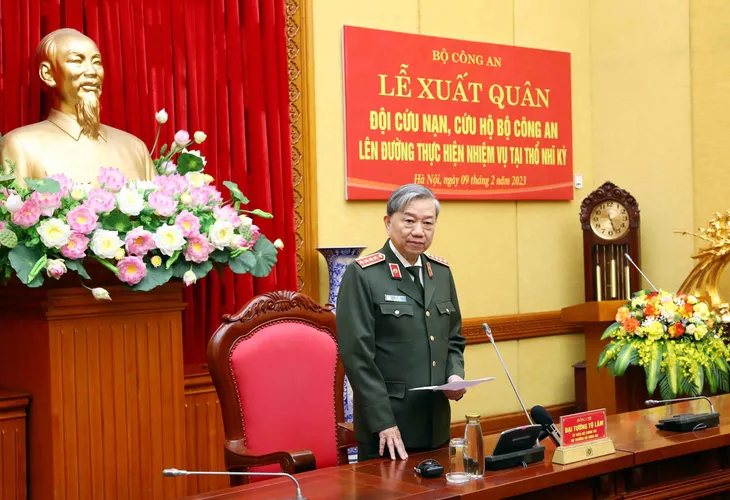 Bộ Công an cử đoàn cán bộ, chiến sĩ đi cứu hộ tại Thổ Nhĩ Kỳ - Ảnh 2. Bộ Công an cử đoàn cán bộ, chiến sĩ đi cứu hộ tại Thổ Nhĩ Kỳ - Ảnh 2.