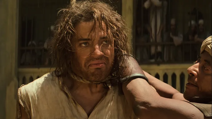 Brendan Fraser tiết lộ suýt chết khi đóng Xác ướp Ai Cập - Ảnh 1. Brendan Fraser tiết lộ suýt chết khi đóng Xác ướp Ai Cập - Ảnh 1.