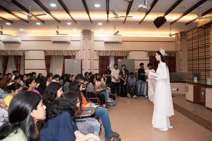 Miss Intercontinental 2022 Bảo Ngọc và hành trình ý nghĩa tại Ấn Độ - Ảnh 1.