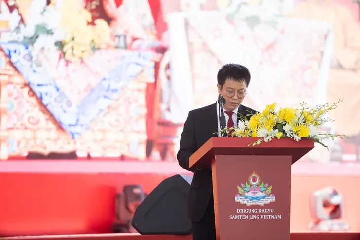 Trao chứng nhận Không gian văn hoá tâm linh cho không gian Phật giáo tại Lâm Đồng - Ảnh 1. Trao chứng nhận Không gian văn hoá tâm linh cho không gian Phật giáo tại Lâm Đồng - Ảnh 1.