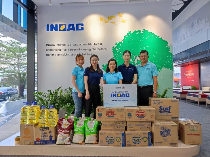 Tập đoàn Nhật Bản INOAC mang mùa xuân đến cho các bé tại Mái ấm Thiên Phước - Ảnh 1. Tập đoàn Nhật Bản INOAC mang mùa xuân đến cho các bé tại Mái ấm Thiên Phước - Ảnh 1.