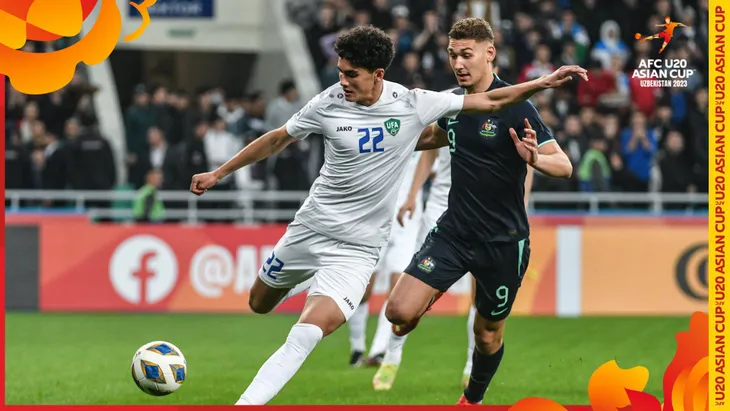 U20 Iraq và U20 Uzbekistan thẳng tiến vào bán kết U20 châu Á 2023 - Ảnh 3. U20 Iraq và U20 Uzbekistan thẳng tiến vào bán kết U20 châu Á 2023 - Ảnh 3.