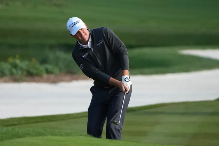 Tom Hoge phá vỡ kỷ lục gậy âm 1 vòng đấu ở The Players Championship - Ảnh 1. Tom Hoge phá vỡ kỷ lục gậy âm 1 vòng đấu ở The Players Championship - Ảnh 1.