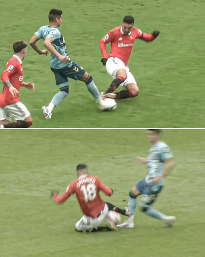 Manchester United sẽ không kháng cáo thẻ đỏ của Casemiro - Ảnh 1. Manchester United sẽ không kháng cáo thẻ đỏ của Casemiro - Ảnh 1.