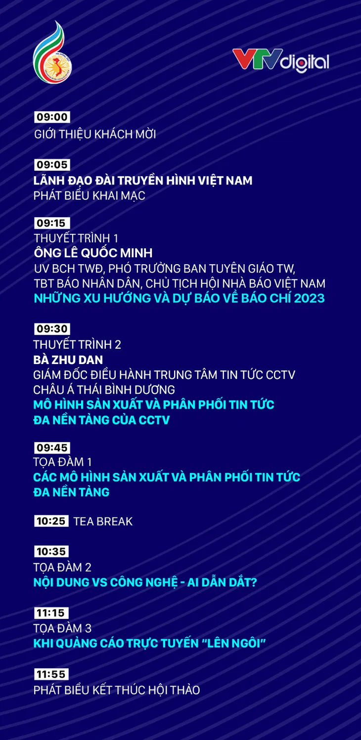 Chờ đợi Hội thảo Sản xuất và phân phối tin tức đa nền tảng - Ảnh 3. Chờ đợi Hội thảo Sản xuất và phân phối tin tức đa nền tảng - Ảnh 3.