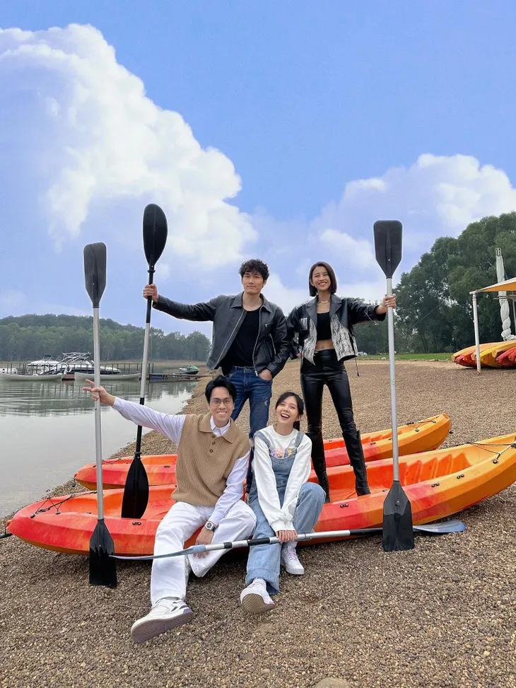 Đừng nói khi yêu: Loạt hậu trường cực vui trong chuyến team-building - Ảnh 8. Đừng nói khi yêu: Loạt hậu trường cực vui trong chuyến team-building - Ảnh 8.