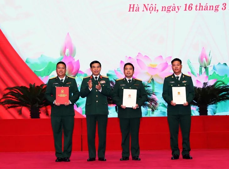 Tuyên dương gương mặt trẻ tiêu biểu toàn quân - Ảnh 3. Tuyên dương gương mặt trẻ tiêu biểu toàn quân - Ảnh 3.