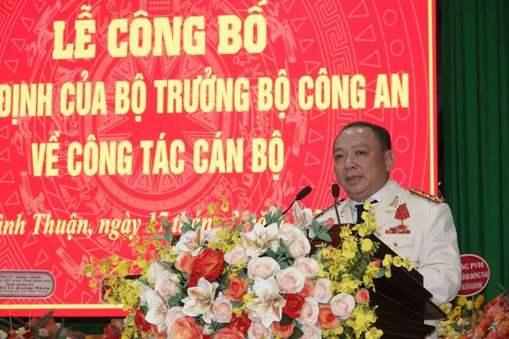Bình Thuận: Có Giám đốc Công an tình mới - Ảnh 2. Bình Thuận: Có Giám đốc Công an tình mới - Ảnh 2.