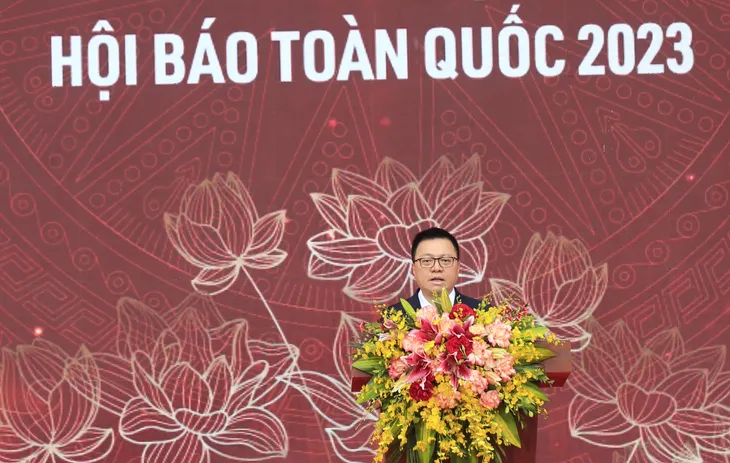 Khai mạc Hội báo toàn quốc 2023 - Ảnh 1. Khai mạc Hội báo toàn quốc 2023 - Ảnh 1.