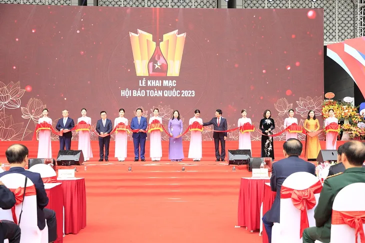 Khai mạc Hội báo toàn quốc 2023 - Ảnh 4. Khai mạc Hội báo toàn quốc 2023 - Ảnh 4.