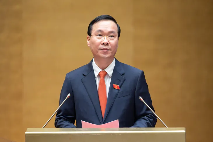 Tân Chủ tịch nước Võ Văn Thưởng: Việc gì có lợi cho dân phải hết sức làm, có hại đến dân phải hết sức tránh - Ảnh 2. Tân Chủ tịch nước Võ Văn Thưởng: Việc gì có lợi cho dân phải hết sức làm, có hại đến dân phải hết sức tránh - Ảnh 2.