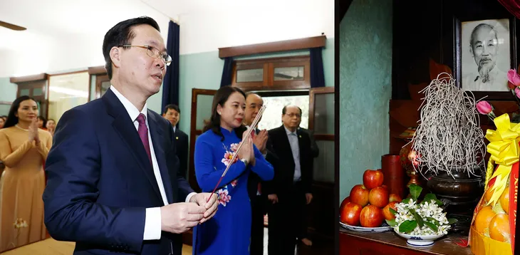 Chủ tịch nước Võ Văn Thưởng gặp gỡ cán bộ Văn phòng Chủ tịch nước - Ảnh 1. Chủ tịch nước Võ Văn Thưởng gặp gỡ cán bộ Văn phòng Chủ tịch nước - Ảnh 1.