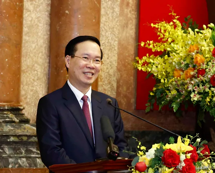Chủ tịch nước Võ Văn Thưởng gặp gỡ cán bộ Văn phòng Chủ tịch nước - Ảnh 2. Chủ tịch nước Võ Văn Thưởng gặp gỡ cán bộ Văn phòng Chủ tịch nước - Ảnh 2.