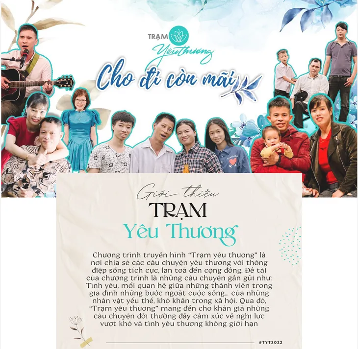Gặp gỡ 52 nhân vật truyền cảm hứng trong Gala Trạm yêu thương - Ảnh 1. Gặp gỡ 52 nhân vật truyền cảm hứng trong Gala Trạm yêu thương - Ảnh 1.
