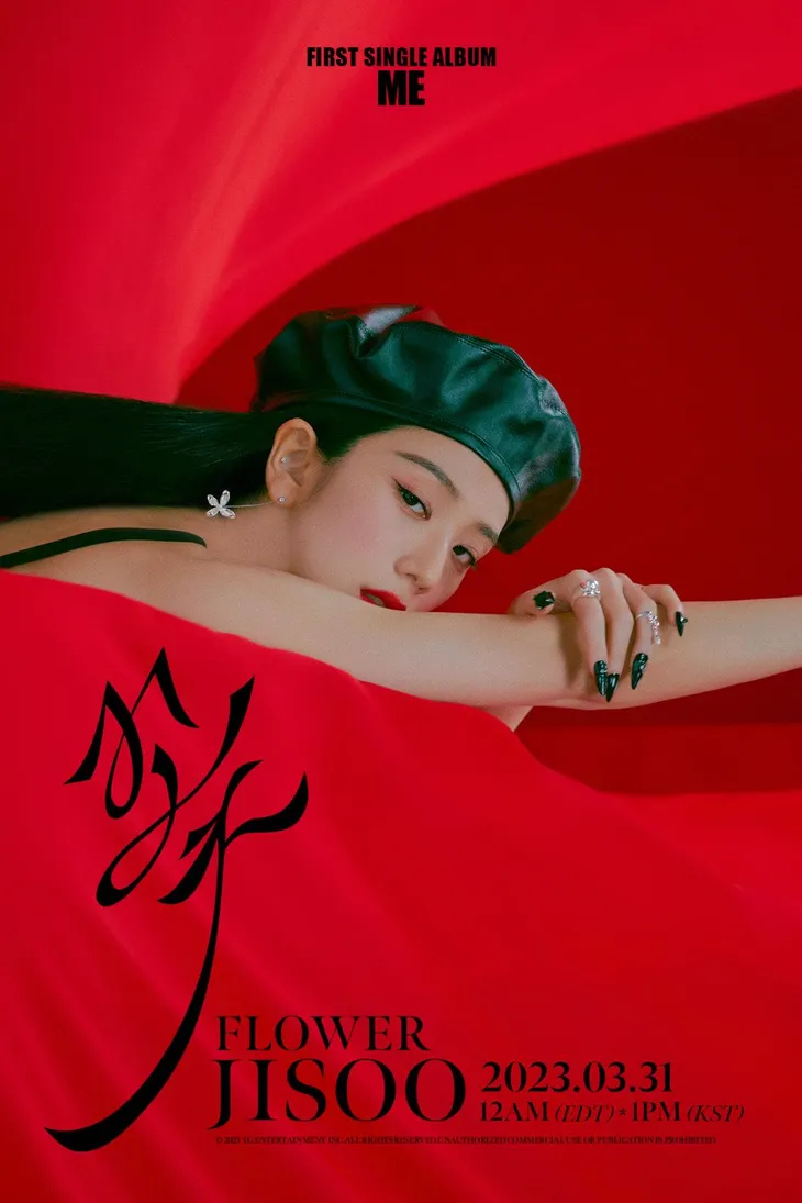 Jisoo (BLACKPINK) đẹp quyến rũ trong poster ra mắt solo - Ảnh 1. Jisoo (BLACKPINK) đẹp quyến rũ trong poster ra mắt solo - Ảnh 1.