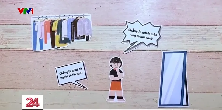 Học sinh, sinh viên sáng tạo video kêu gọi chấm dứt quấy rối - Ảnh 3. Học sinh, sinh viên sáng tạo video kêu gọi chấm dứt quấy rối - Ảnh 3.