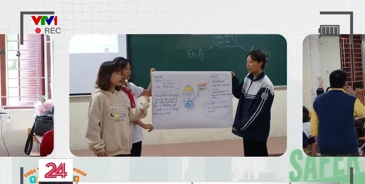 Học sinh, sinh viên sáng tạo video kêu gọi chấm dứt quấy rối - Ảnh 1. Học sinh, sinh viên sáng tạo video kêu gọi chấm dứt quấy rối - Ảnh 1.