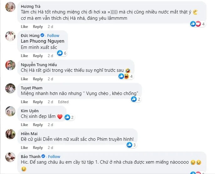 Lan Phương: Khán giả chê Hà đủ thứ - Ảnh 3. Lan Phương: Khán giả chê Hà đủ thứ - Ảnh 3.