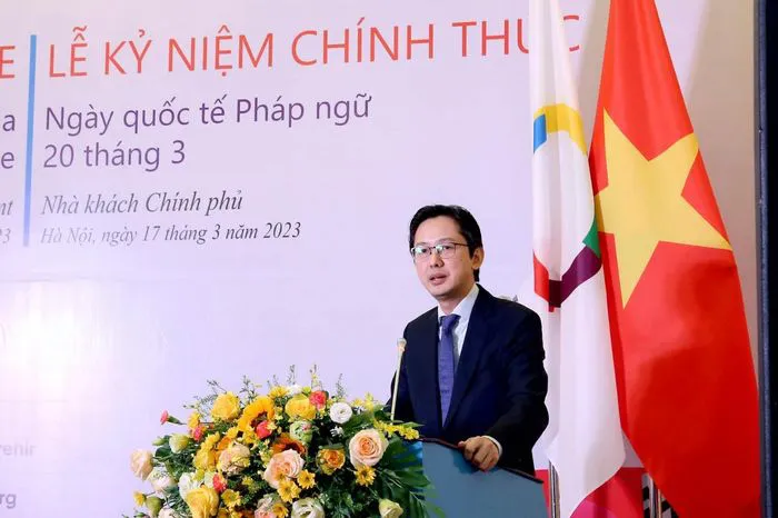 Kỷ niệm Ngày quốc tế Pháp ngữ tại Việt Nam - Ảnh 1. Kỷ niệm Ngày quốc tế Pháp ngữ tại Việt Nam - Ảnh 1.