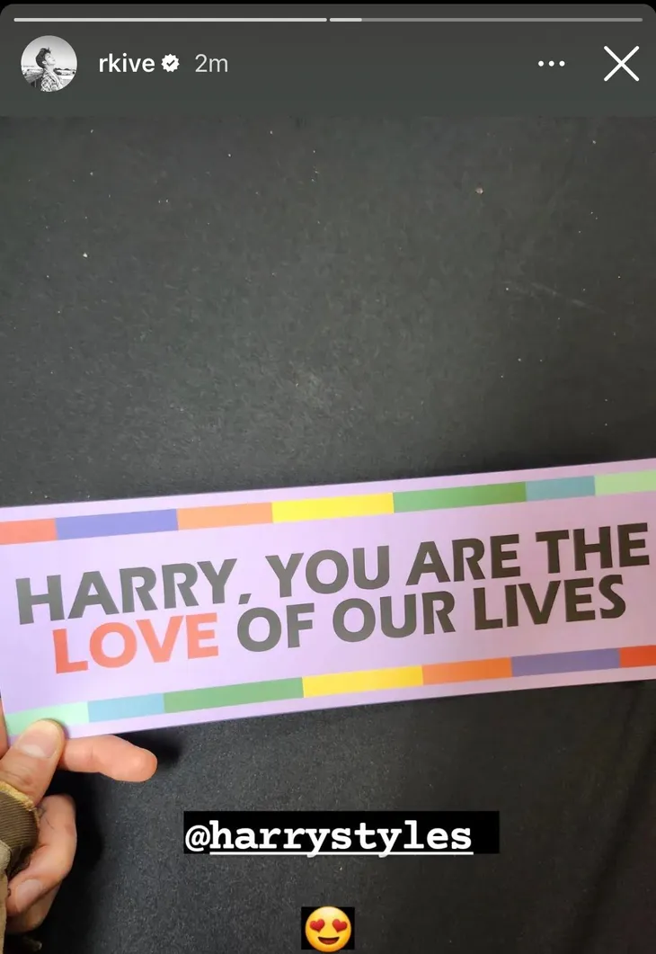 Loạt nghệ sĩ Hàn Quốc “đổ xô” đi xem concert của Harry Styles - Ảnh 1.