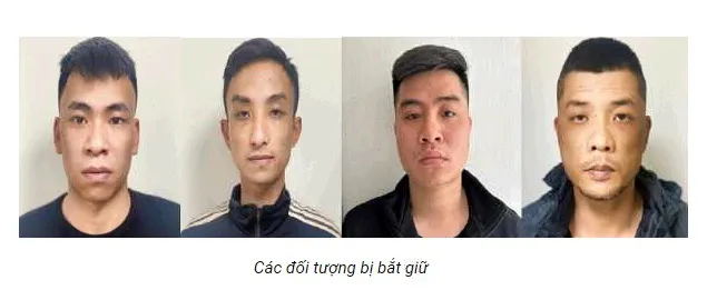 Hà Nội: Bắt 4 đối tượng trong ổ nhóm “tín dụng đen” tại 11 quận, huyện, thị xã - Ảnh 1. Hà Nội: Bắt 4 đối tượng trong ổ nhóm “tín dụng đen” tại 11 quận, huyện, thị xã - Ảnh 1.