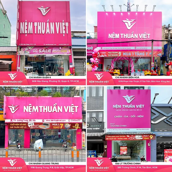Nệm Thuần Việt - Thương hiệu đạt chứng nhận Hàng Việt Nam chất lượng cao - Ảnh 4. Nệm Thuần Việt - Thương hiệu đạt chứng nhận Hàng Việt Nam chất lượng cao - Ảnh 4.