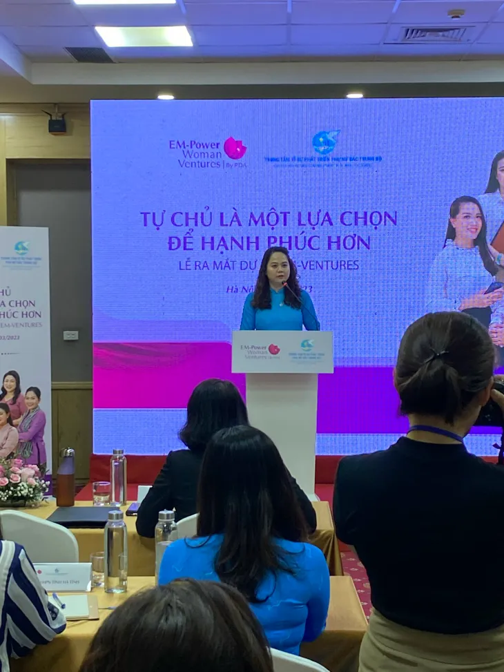 Ra mắt dự án EM-Ventures, hỗ trợ phụ nữ Việt Nam làm chủ cuộc sống - Ảnh 1. Ra mắt dự án EM-Ventures, hỗ trợ phụ nữ Việt Nam làm chủ cuộc sống - Ảnh 1.