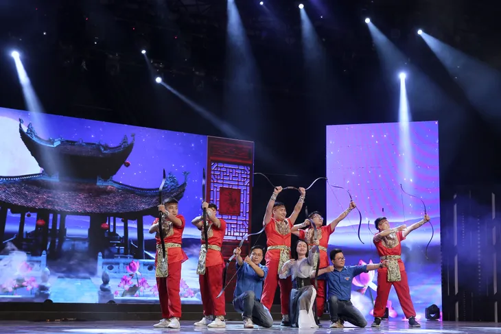 Rực rỡ sắc màu tại Dạ hội Thanh niên VTV 2023 - Ảnh 5. Rực rỡ sắc màu tại Dạ hội Thanh niên VTV 2023 - Ảnh 5.