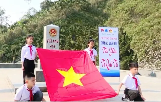 Tháng ba biên giới góp phần giáo dục cho thế hệ trẻ về lòng yêu nước - Ảnh 1. Tháng ba biên giới góp phần giáo dục cho thế hệ trẻ về lòng yêu nước - Ảnh 1.