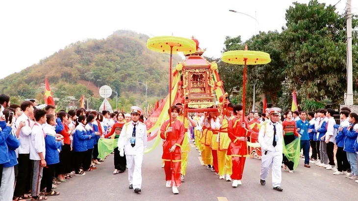 Lễ hội Mường Ca Da đón nhận Di sản văn hóa phi vật thể quốc gia - Ảnh 2. Lễ hội Mường Ca Da đón nhận Di sản văn hóa phi vật thể quốc gia - Ảnh 2.