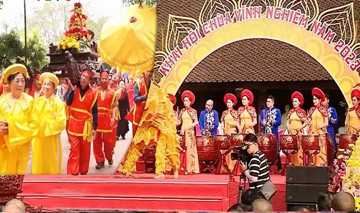 Khai hội Chùa Vĩnh Nghiêm 2023 - Ảnh 1.
