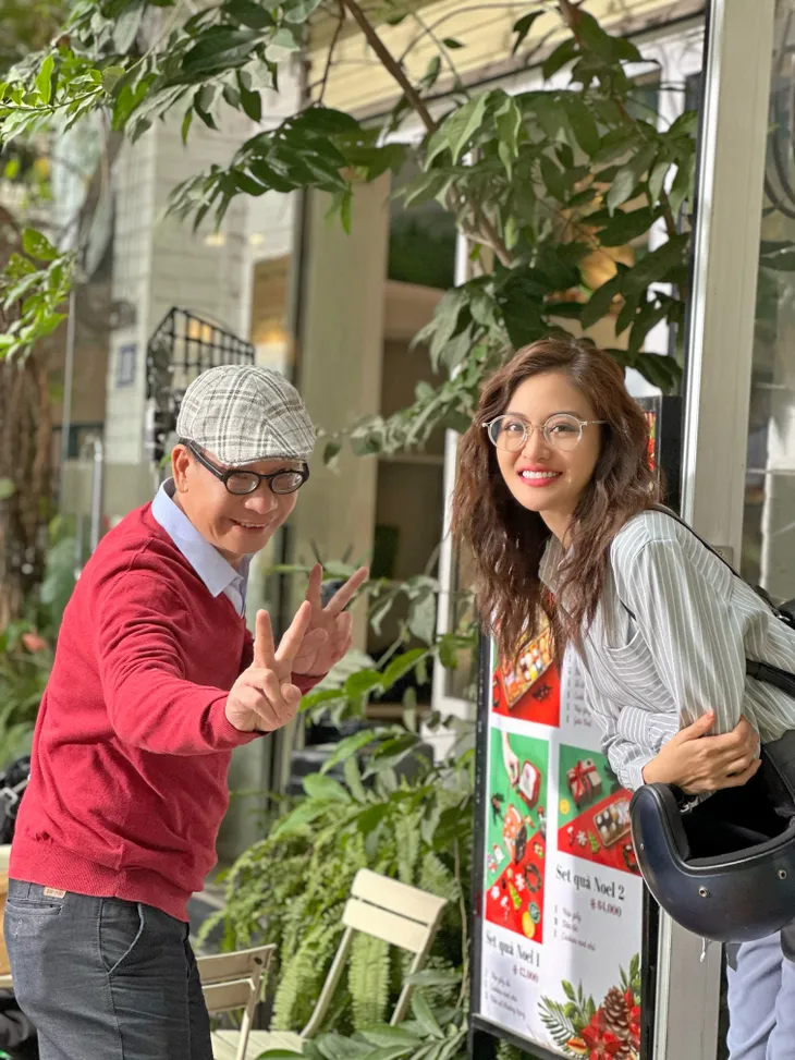 Thùy Anh cảm thấy như con gái của nghệ sĩ Tú Oanh, Đức Khuê - Ảnh 3. Thùy Anh cảm thấy như con gái của nghệ sĩ Tú Oanh, Đức Khuê - Ảnh 3.