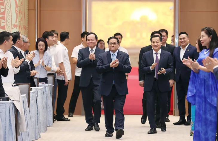 Đội ngũ doanh nhân trân trọng sự quan tâm lớn của Đảng, Nhà nước - Ảnh 1. Đội ngũ doanh nhân trân trọng sự quan tâm lớn của Đảng, Nhà nước - Ảnh 1.
