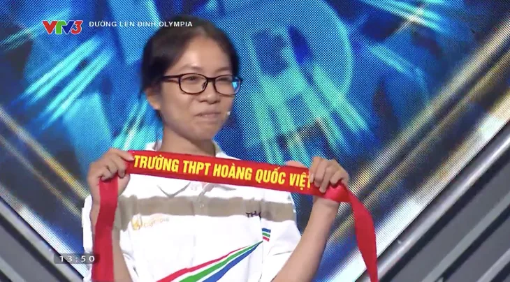 Đường lên đỉnh Olympia: Nữ sinh Quảng Ninh giành vòng nguyệt quế đầu tiên năm thứ 24 - Ảnh 11. Đường lên đỉnh Olympia: Nữ sinh Quảng Ninh giành vòng nguyệt quế đầu tiên năm thứ 24 - Ảnh 11.