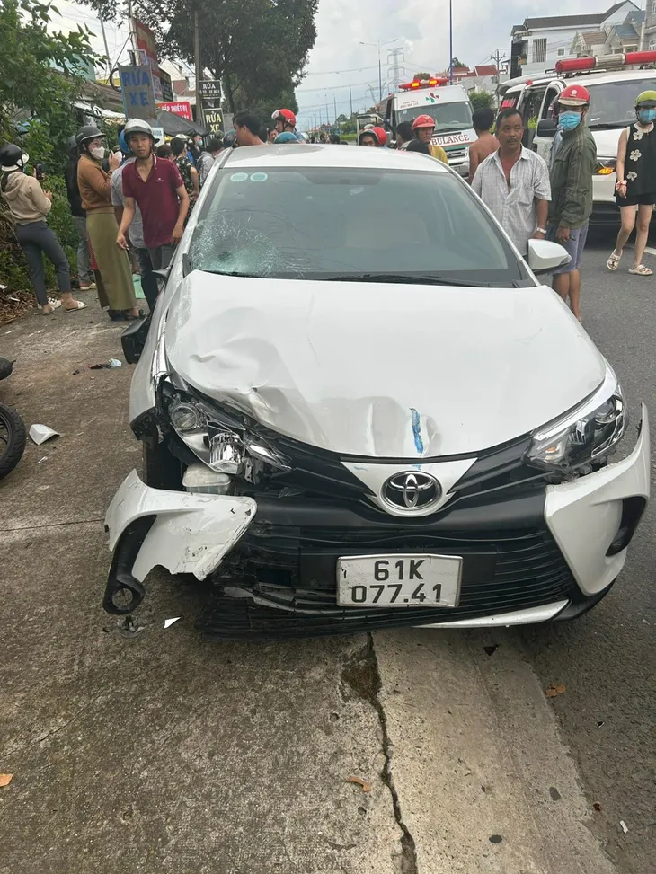 Tạm giữ tài xế ô tô gây tai nạn khiến một người tử vong - Ảnh 2. Tạm giữ tài xế ô tô gây tai nạn khiến một người tử vong - Ảnh 2.
