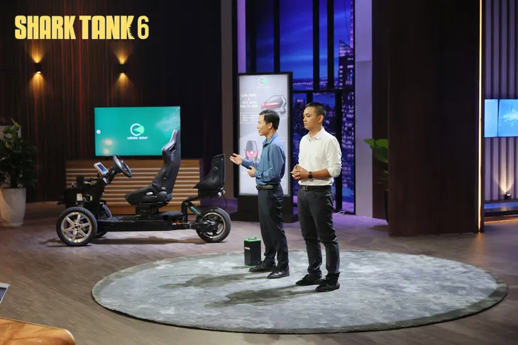 Shark Tank - Tập 3: Startup “đốt” 2 tỷ vì ước mơ làm xe điện 3 bánh, Shark Hưng xuống tiền đầu tư - Ảnh 1. Shark Tank - Tập 3: Startup “đốt” 2 tỷ vì ước mơ làm xe điện 3 bánh, Shark Hưng xuống tiền đầu tư - Ảnh 1.
