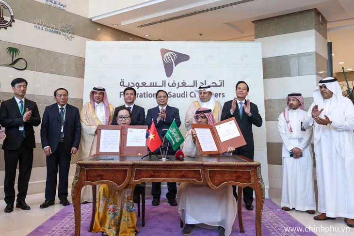 Thủ tướng Phạm Minh Chính: Sẵn sàng chào đón và tạo mọi điều kiện cho các nhà đầu tư Saudi Arabia - Ảnh 2. Thủ tướng Phạm Minh Chính: Sẵn sàng chào đón và tạo mọi điều kiện cho các nhà đầu tư Saudi Arabia - Ảnh 2.