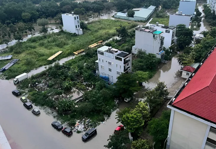 Triều cường, mưa lớn làm ảnh hưởng cuộc sống - Ảnh 3. Triều cường, mưa lớn làm ảnh hưởng cuộc sống - Ảnh 3.