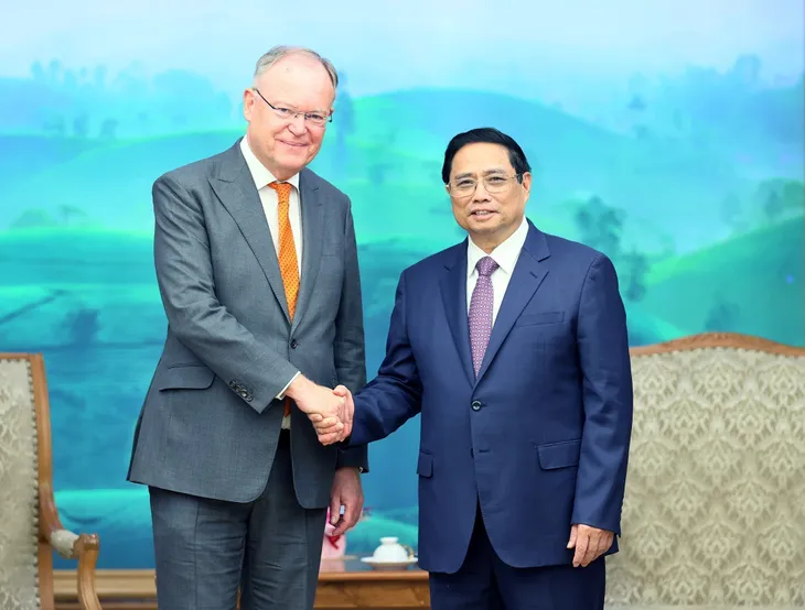 Tăng cường quan hệ Đối tác chiến lược Việt Nam - Đức - Ảnh 1. Tăng cường quan hệ Đối tác chiến lược Việt Nam - Đức - Ảnh 1.