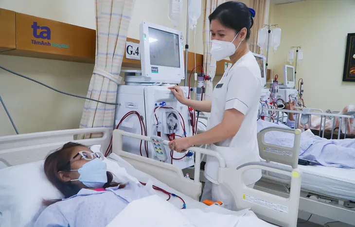 Lọc máu - phao cứu sinh của người suy thận - Ảnh 1. Lọc máu - phao cứu sinh của người suy thận - Ảnh 1.
