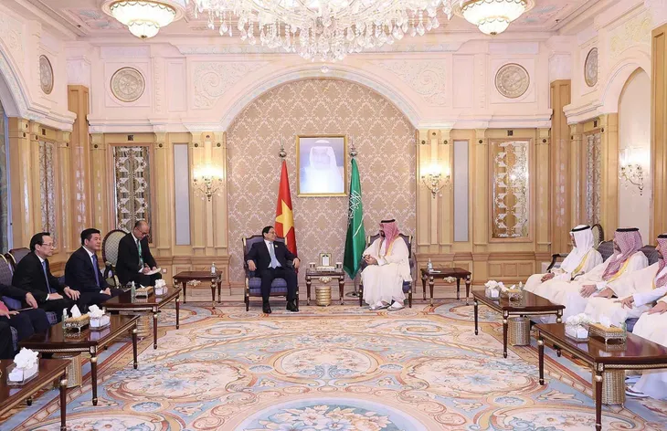 Chuyến công tác của Thủ tướng tới Saudi Arabia khai mở tiềm năng hợp tác với thị trường 2.200 tỷ USD - Ảnh 1. Chuyến công tác của Thủ tướng tới Saudi Arabia khai mở tiềm năng hợp tác với thị trường 2.200 tỷ USD - Ảnh 1.