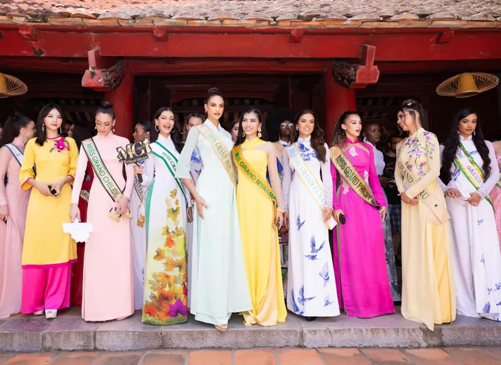 Người đẹp Peru đoạt vương miện Miss Grand International 2023, đại diện Việt Nam giành ngôi Á hậu 4 - Ảnh 3. Người đẹp Peru đoạt vương miện Miss Grand International 2023, đại diện Việt Nam giành ngôi Á hậu 4 - Ảnh 3.