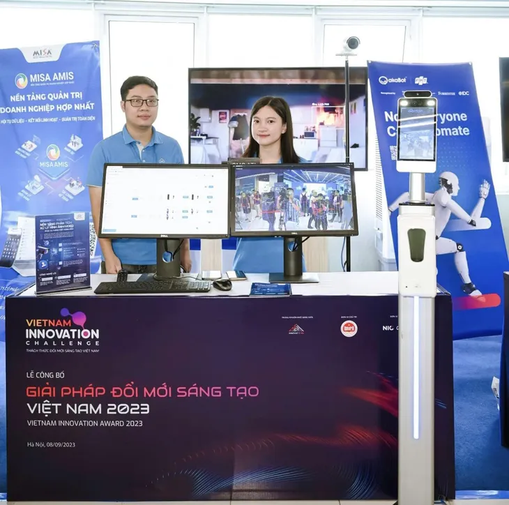 Ấn tượng triển lãm đổi mới sáng tạo VIIE 2023 - Ảnh 2. Ấn tượng triển lãm đổi mới sáng tạo VIIE 2023 - Ảnh 2.